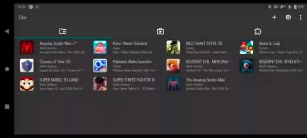 Citra Emulator Games