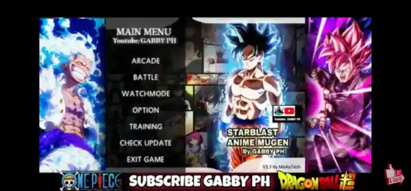 One Piece vs DBZ Mugen Android Game