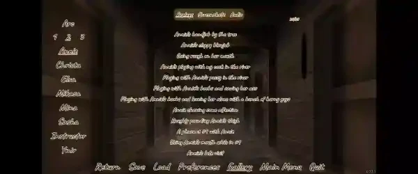 Attack on Survey Corps Menu Section