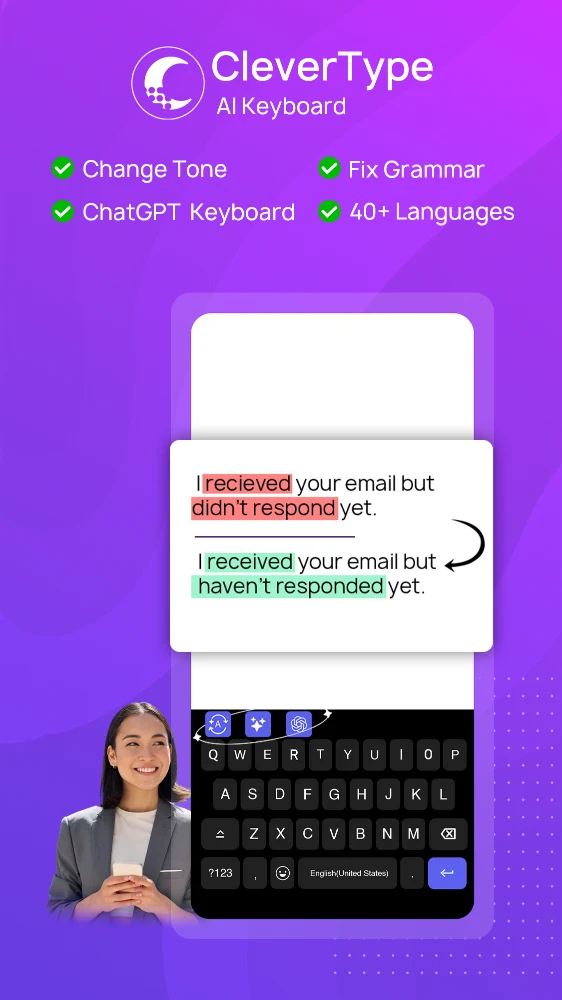 CleverType AI Keyboard MOD APK