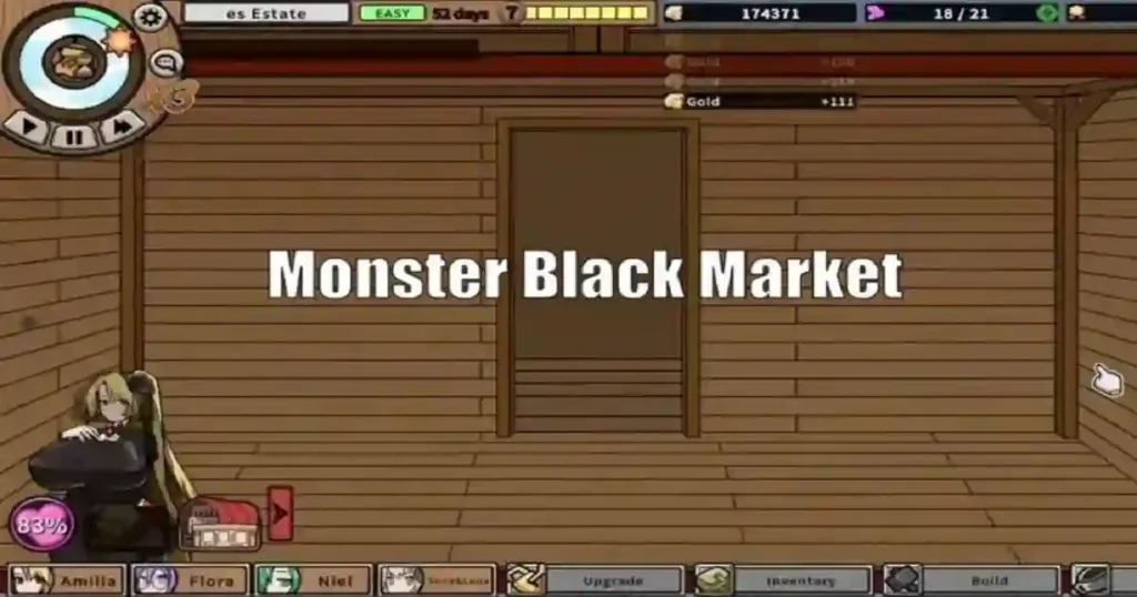 Monster Black Market Android Game