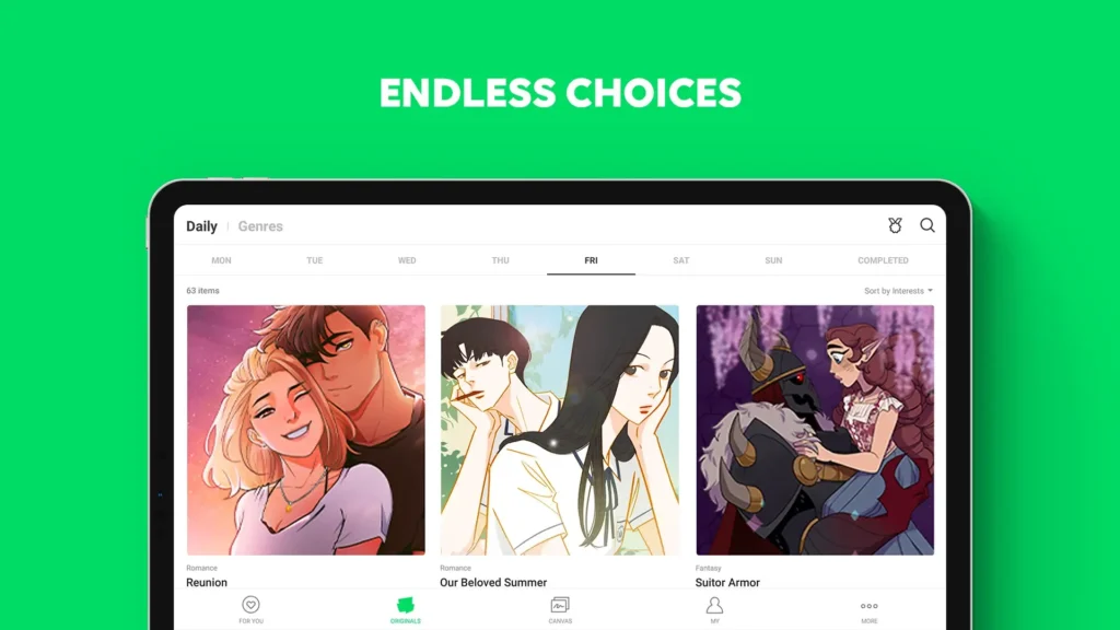 Webtoon MOD APK