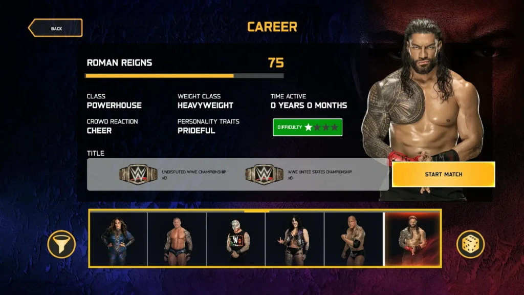 WWE 2K25 Netflix Edition APK OBB Latest Version